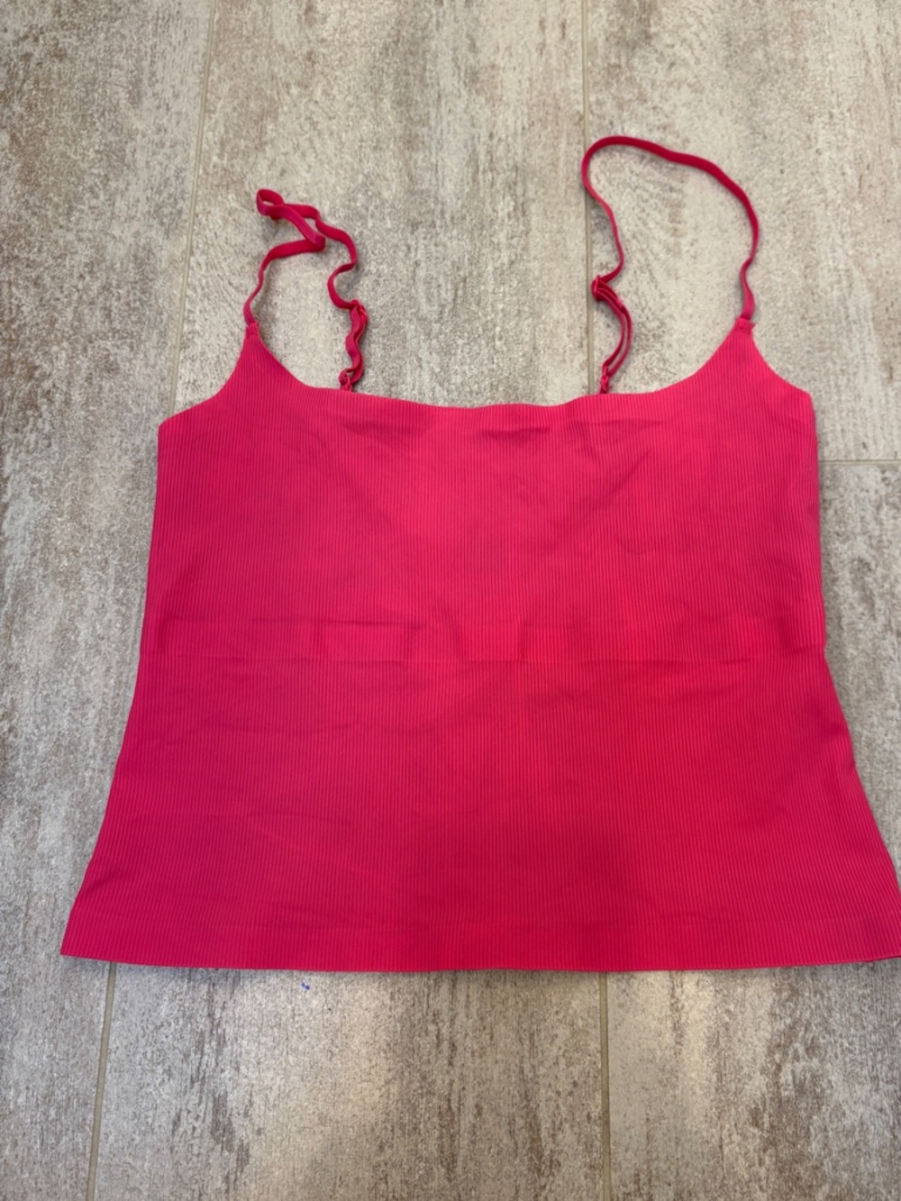 Out From Under Pink Ribbed Cami